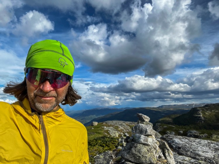 On Sjåfunatten - happy but still focused...