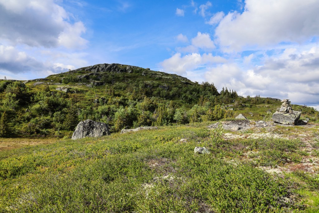 Almost up on Høgelinatten